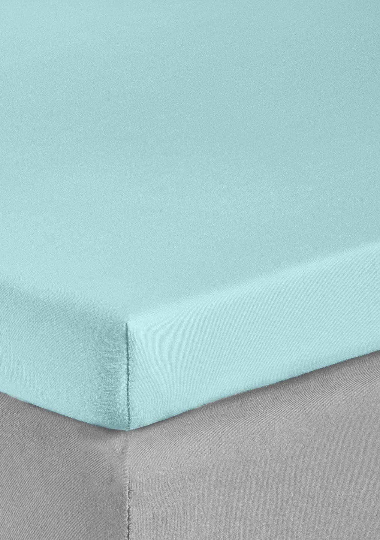 Vario-Stretch fitted sheet for topper with extra length S