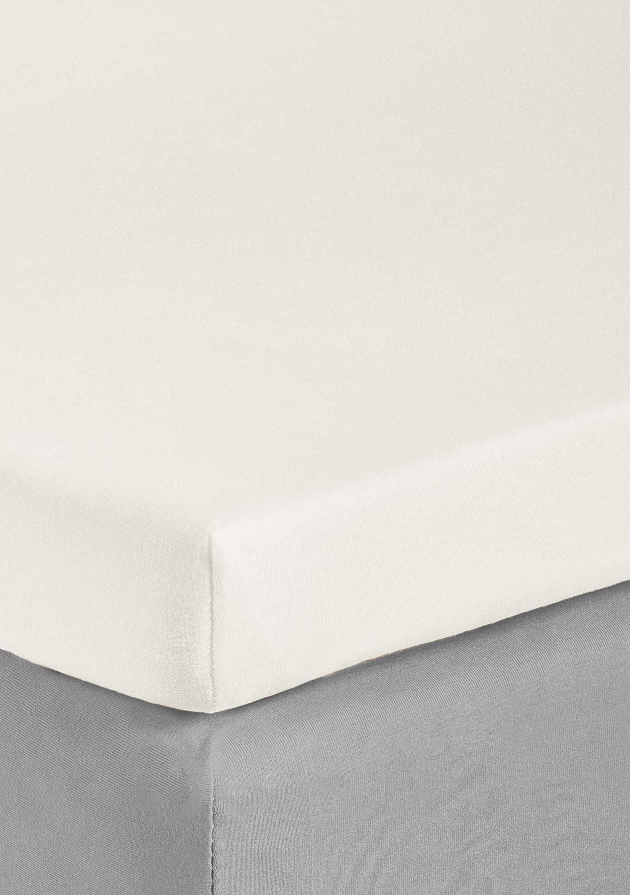 Vario-Stretch fitted sheet for topper with extra length S