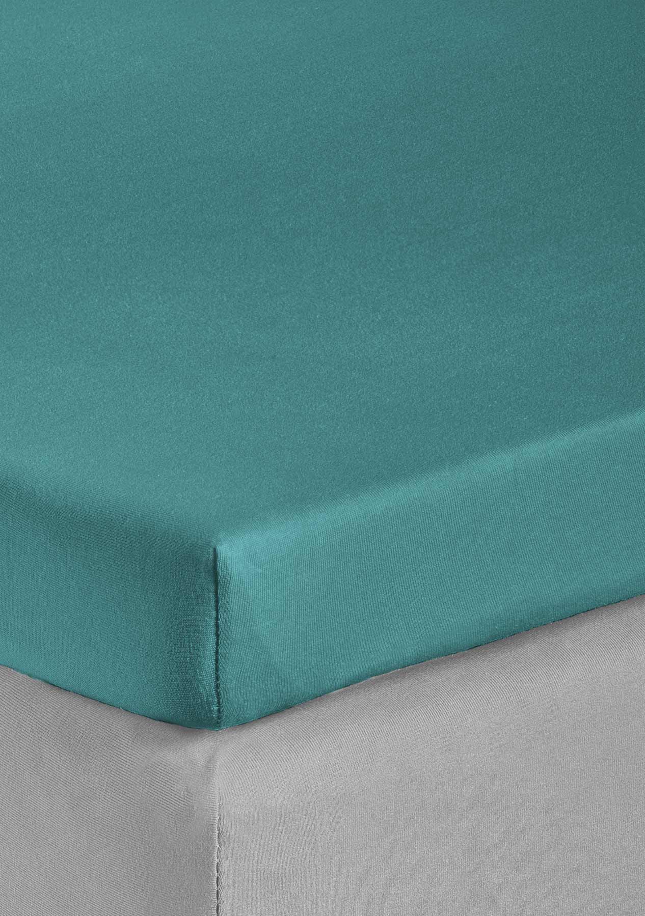 Vario-Stretch fitted sheet for topper with extra length S